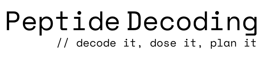 Peptide Decoding